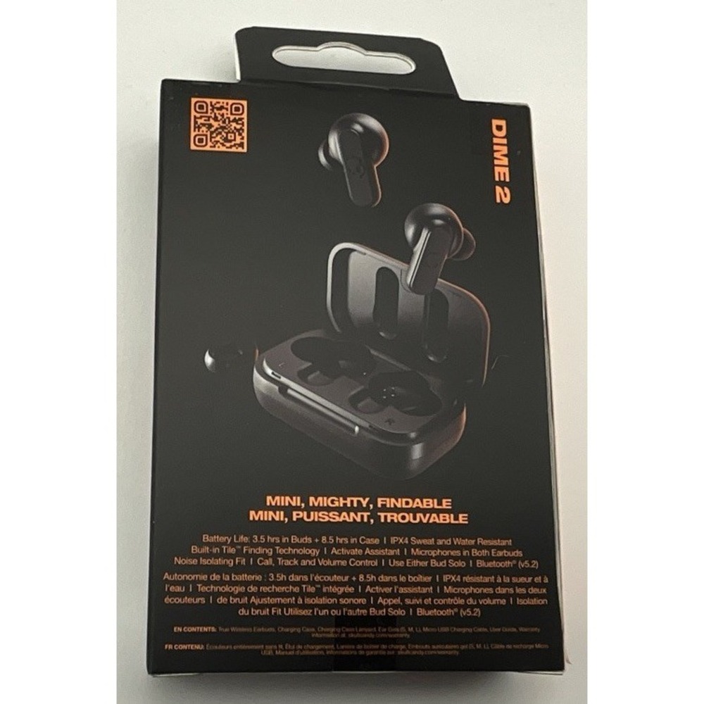Skullcandy Dime 2 True Wireless Earbuds - Black - Picture 3 of 4